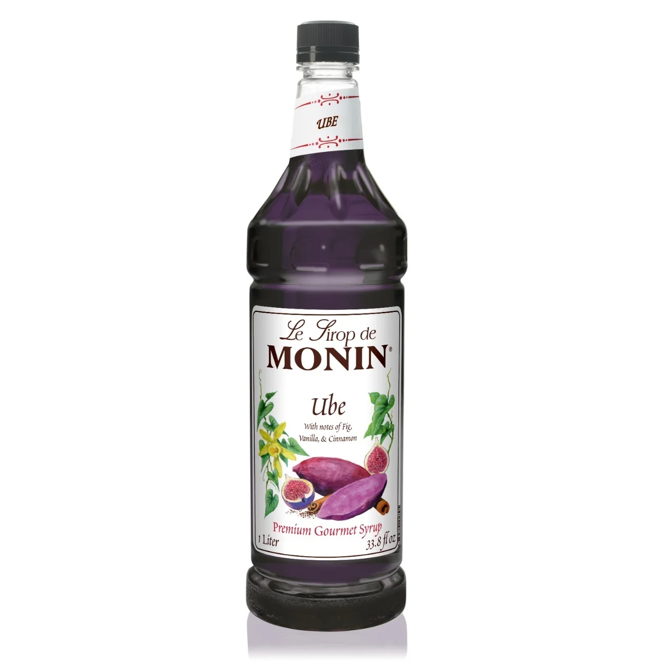 Monin Ube Syrup Bottle