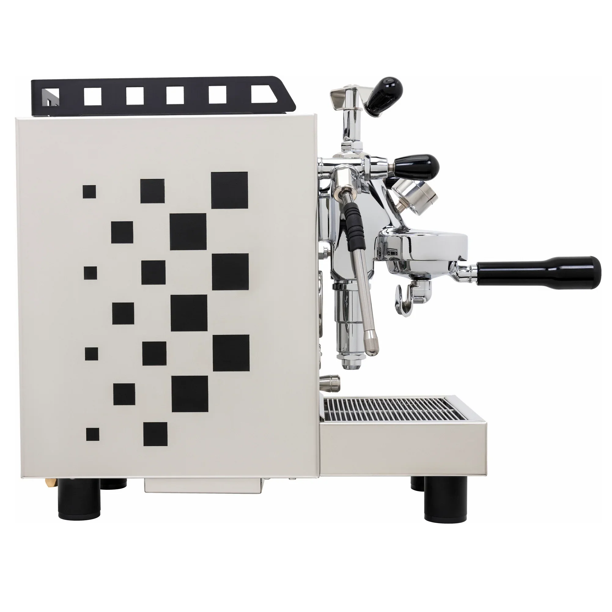 Bezzera Aria TOP Espresso Machine - Black / Rosewood Grinder - Image 3