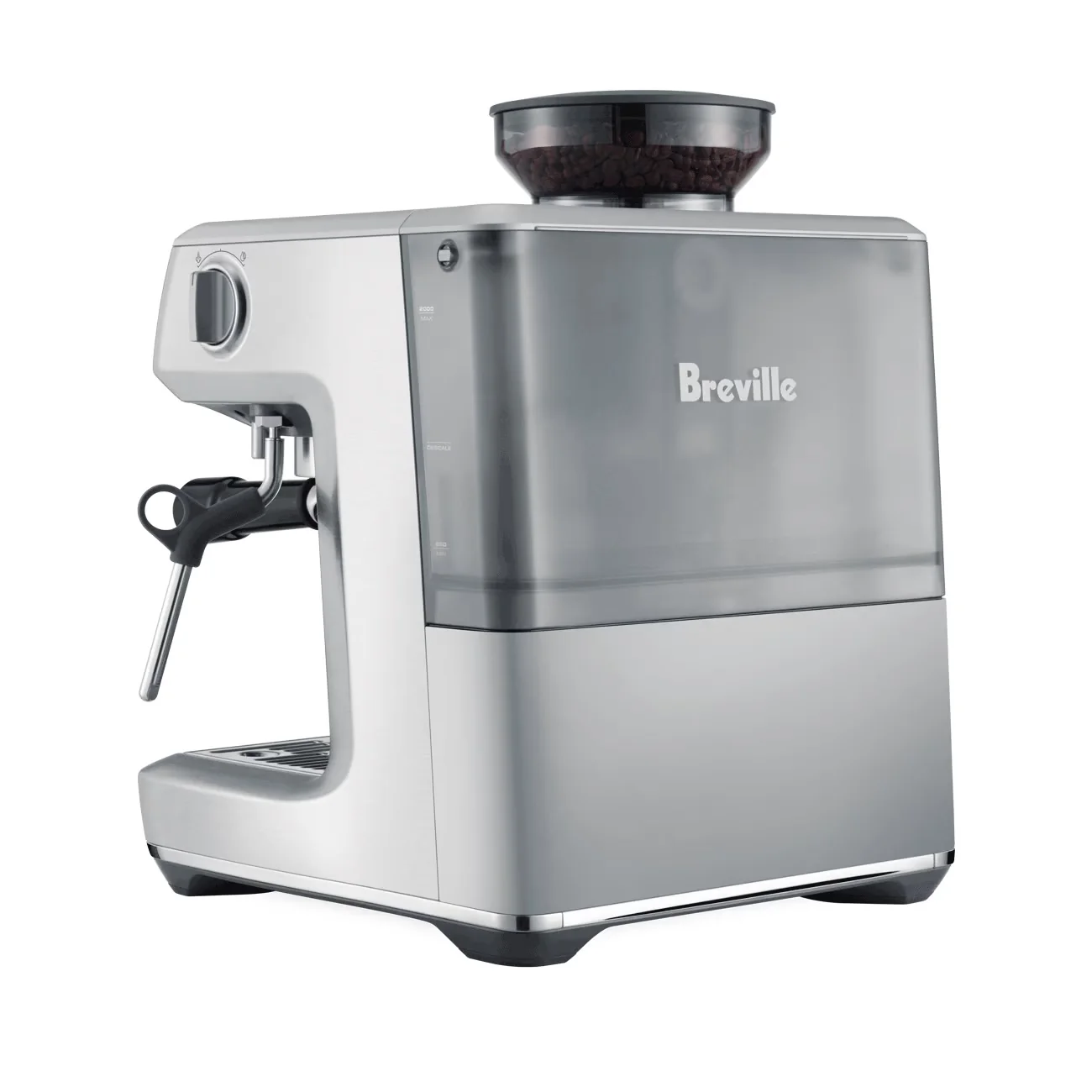 Breville Barista Express Impress Espresso Machine - Stainless Steel Coffee - Image 4