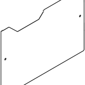 Rancilio Silvia Back-splash Panel Moulding (V3) (Special Order) Grinder