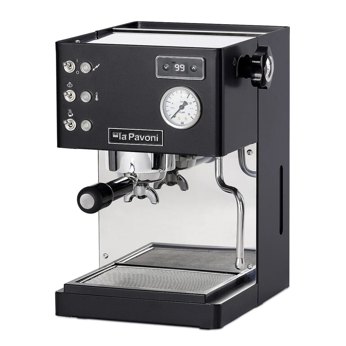 La Pavoni New Casabar PID Espresso Machine - Stainless Steel Cup - Image 4