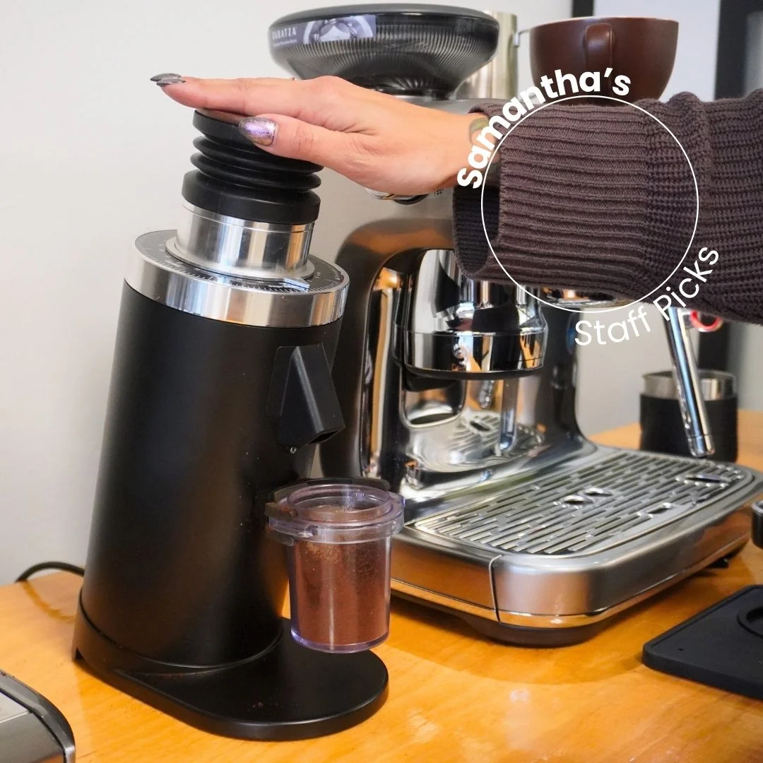 Turin Grinders Turin DF64 Gen 2 Single Dose Coffee Grinder - Green / Red Titanium - Image 2