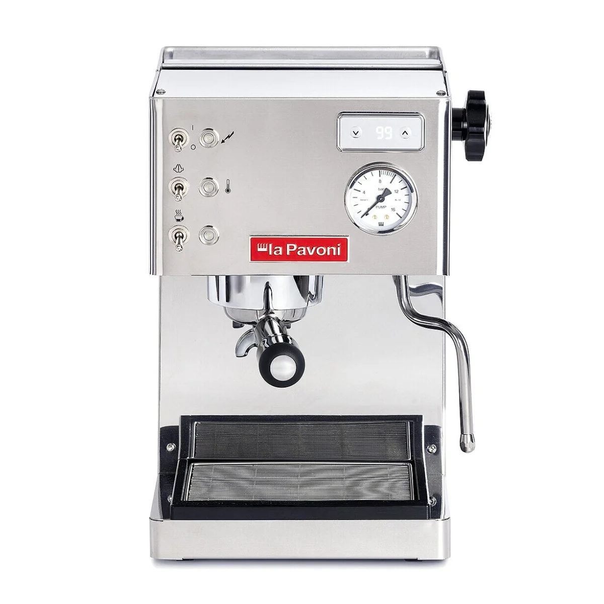 La Pavoni New Casabar PID Espresso Machine - Stainless Steel Cup - Image 2