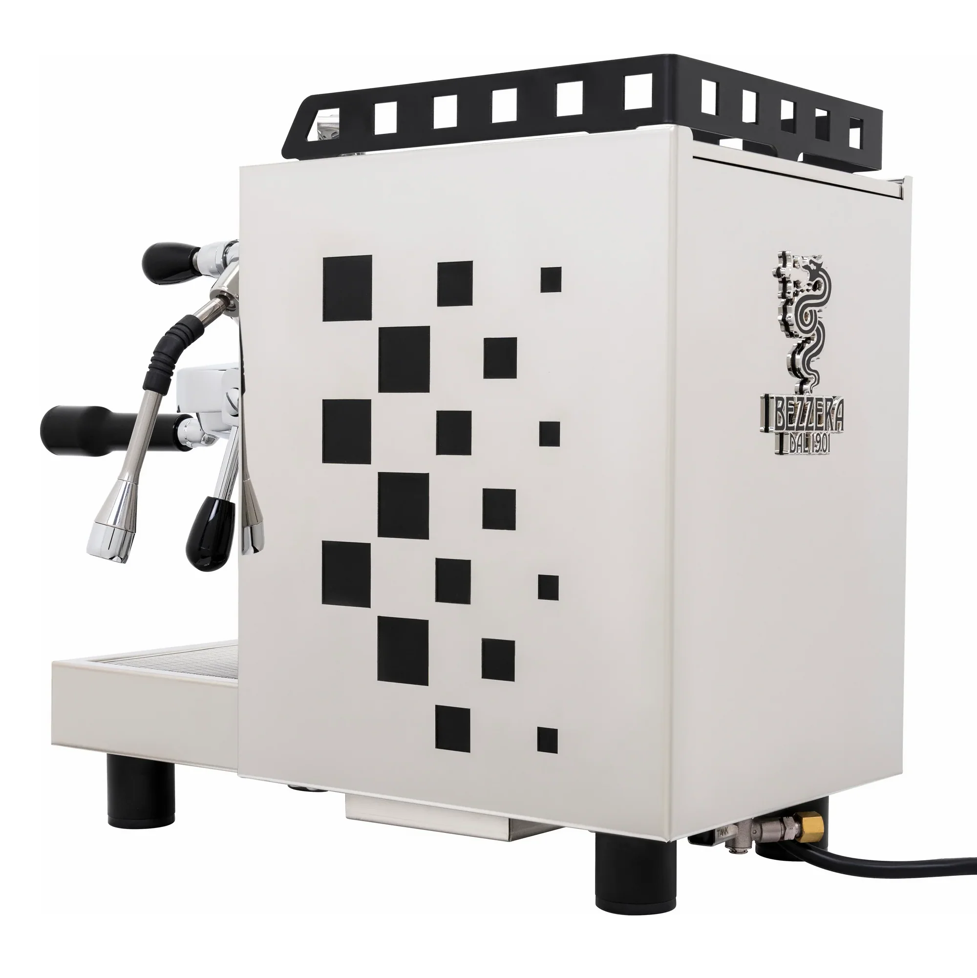 Bezzera Aria TOP Espresso Machine - Black / Rosewood Grinder - Image 2