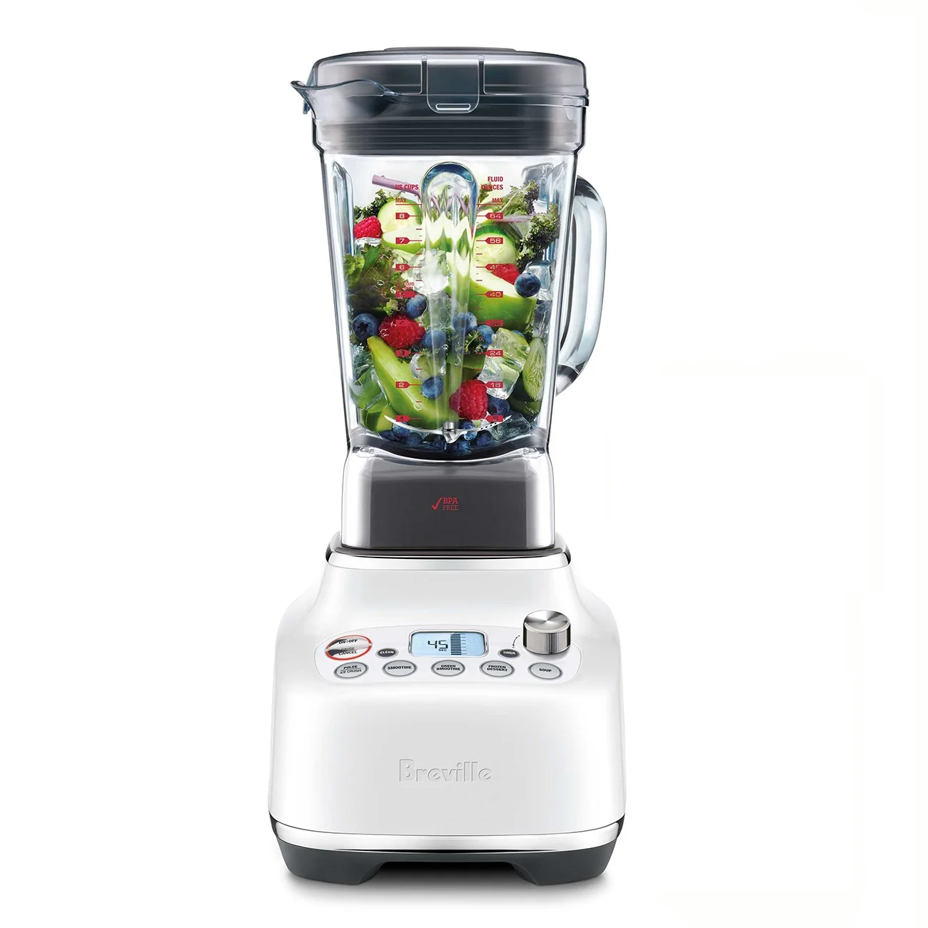 Breville Super QTM Blender - Brushed Stainless Steel Cup - Image 6