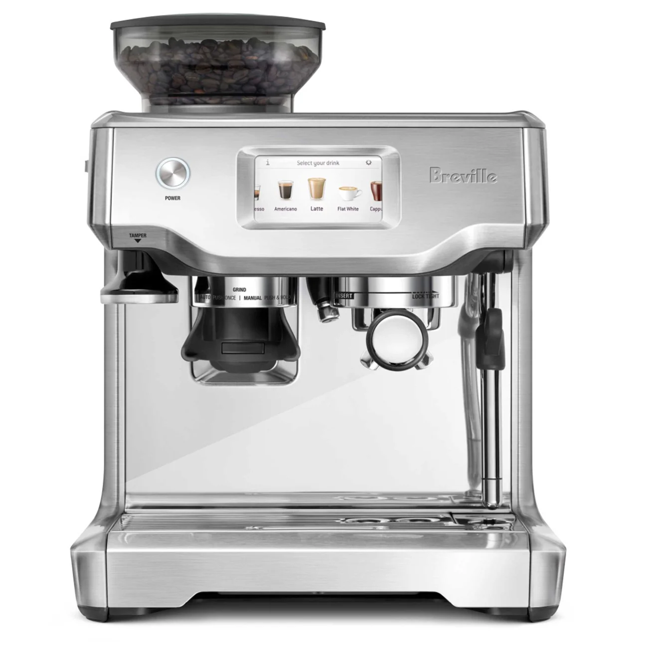 Breville Barista Touch Espresso Machine - Black Truffle Coffee