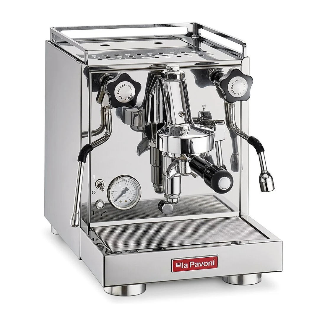 La Pavoni Cellini Classic Espresso Machine - Stainless Steel Tray